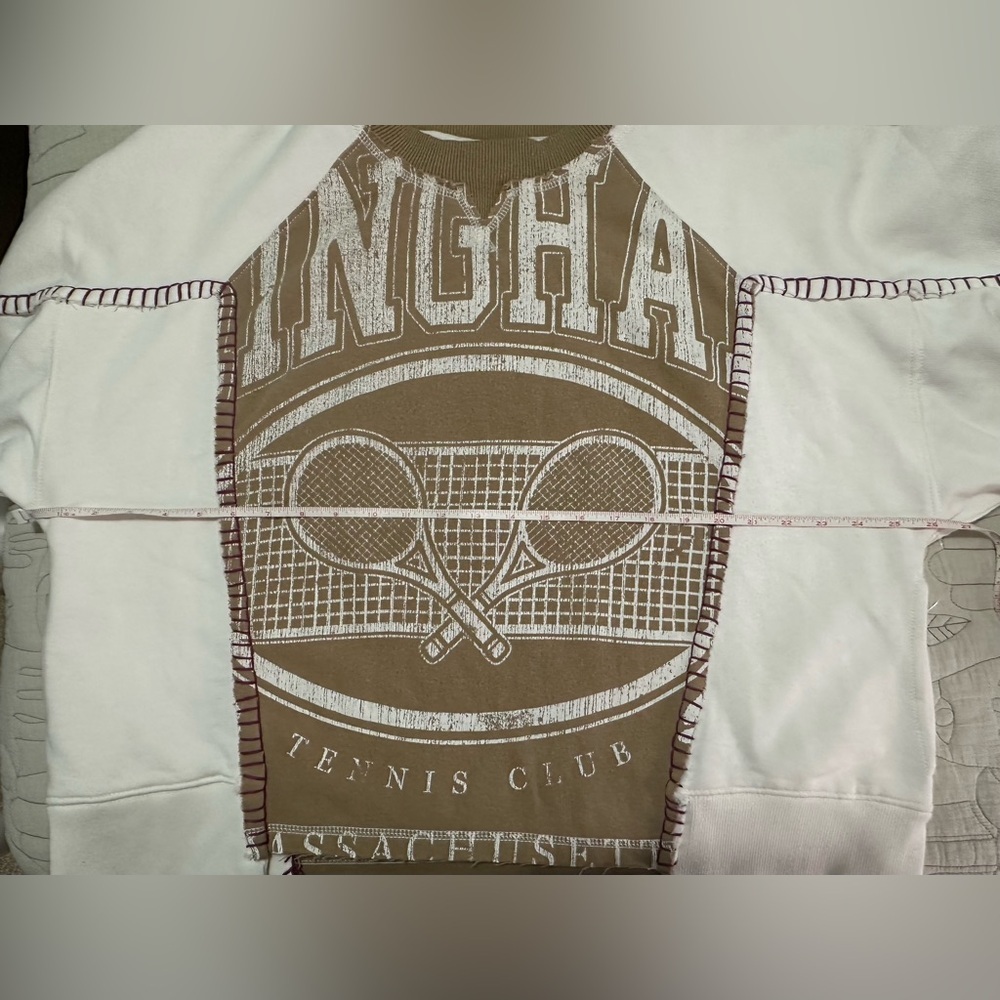 NWT FP Movement Double Header Graphic Crew XS Fer… - image 11